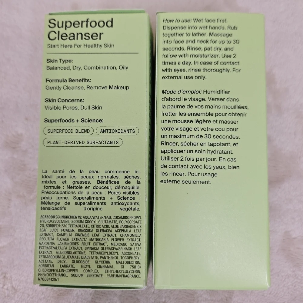 Youth To The People Superfood Cleanser Travel Size Set